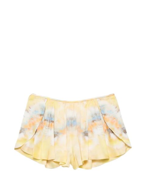 ZIMMERMANN tie-dye shorts - Yellow - zdjęcie produktu nr 1