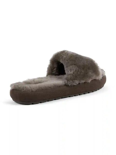 Emu Australia kapcie wełniane Mckay kolor zielony W13088 - zdjęcie produktu nr 2