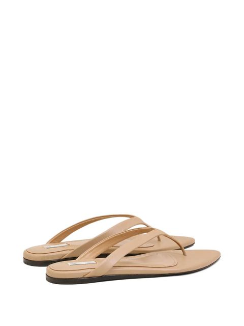 AMI Paris pointed-toe sandals - Neutrals