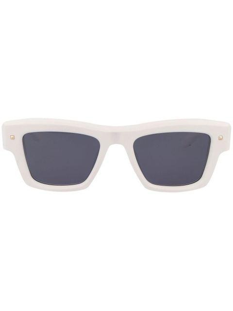 VALENTINO GARAVANI EYEWEAR VLS-106C-50 square-frame sunglasses - White