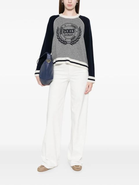 Ba&Sh Collette long-sleeve sweater - Grey - zdjęcie produktu nr 2