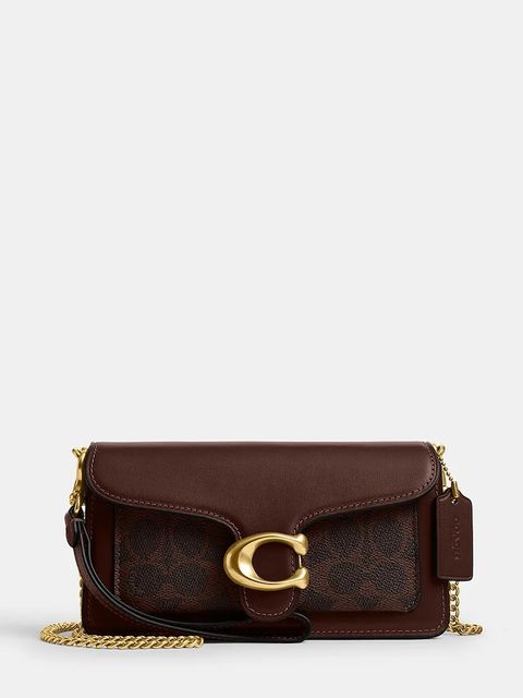 Coach torebka Tabby 19 kolor brązowy CCD26 - zdjęcie produktu nr 1