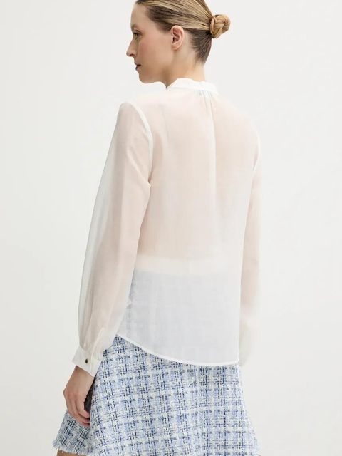 Morgan koszula CHOLIE damska kolor biały regular CHOLIE