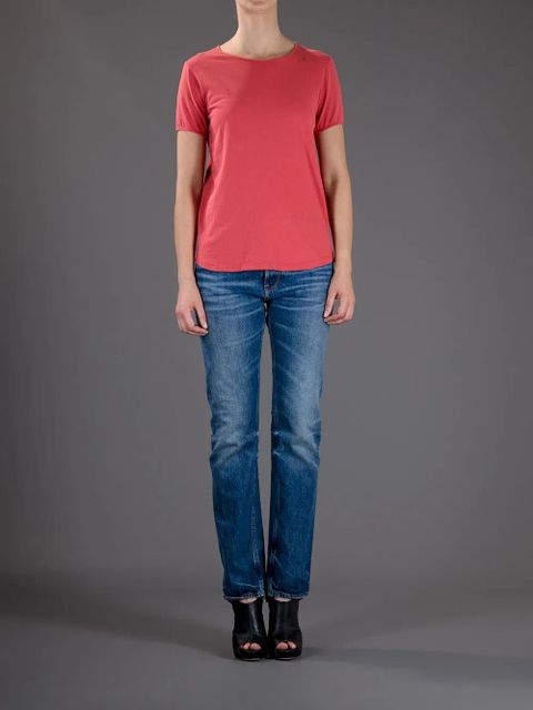 Golden Goose Print T-Shirt - Red - zdjęcie produktu nr 2