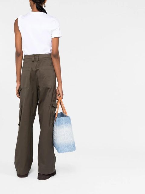 Versace logo-print cotton T-shirt - White - zdjęcie produktu nr 2