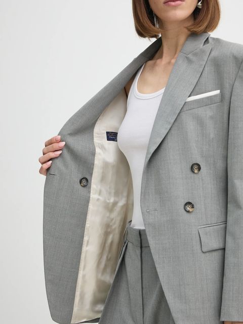 Day Birger et Mikkelsen marynarka z domieszką wełny Elenora