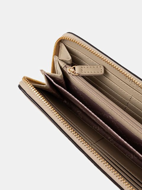 Liu Jo portfel damski kolor beżowy AF5170.E0027 - zdjęcie produktu nr 2