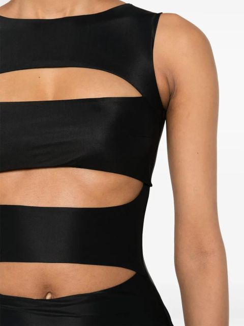 MISBHV cut-out mini dress - Black