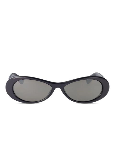 Jacquemus oval-frame sunglasses - Black - zdjęcie produktu nr 1