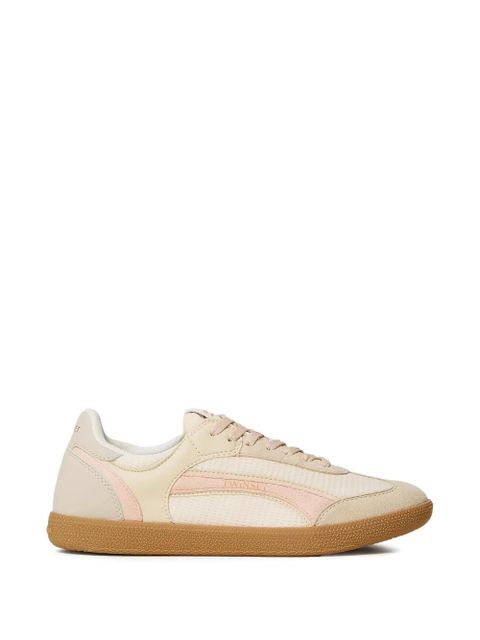 TWINSET panelled lace-up sneakers - Neutrals - zdjęcie produktu nr 1