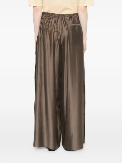 ENTIRE STUDIOS drawstring-waist palazzo pants - Brown