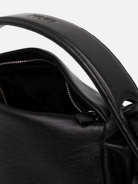 Kenzo torebka skórzana kolor czarny FE62SA818L01