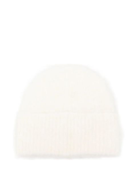 TOTEME knitted beanie hat - Neutrals - zdjęcie produktu nr 2