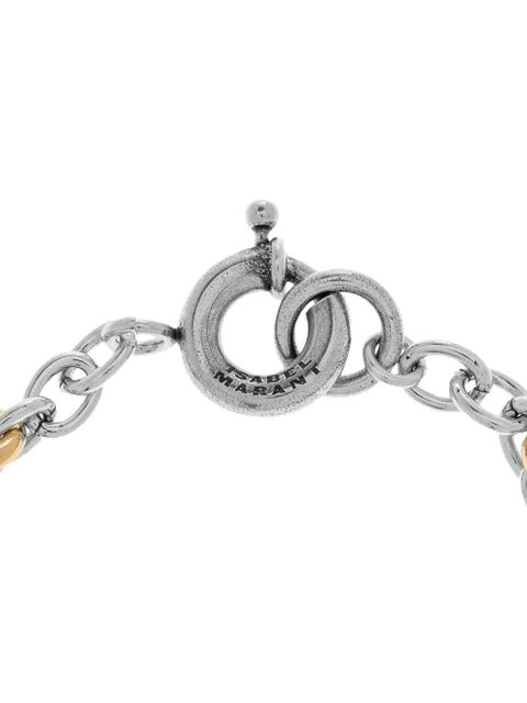 ISABEL MARANT chain ring bracelet - Silver