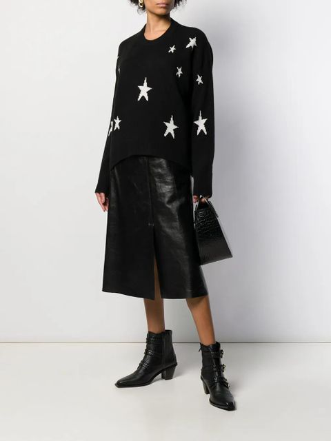 Zadig&Voltaire star print sweater - Black