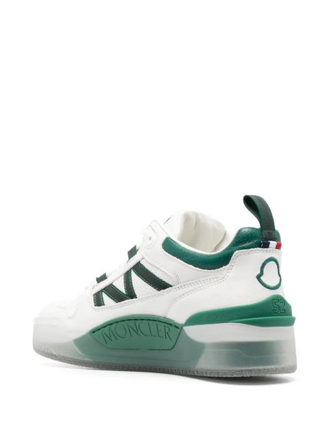 Moncler Pivot panelled sneakers - Green