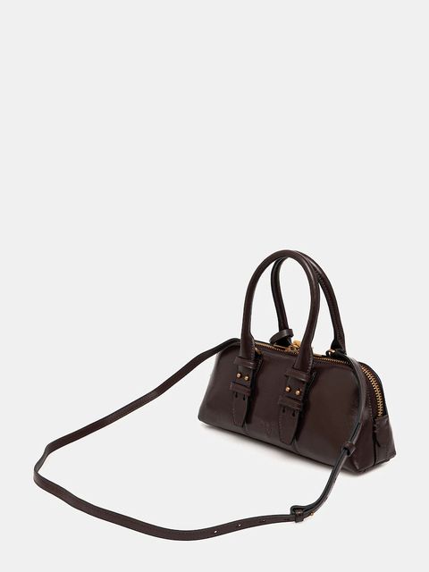 Pinko torebka skórzana Horizontal - zdjęcie produktu nr 2