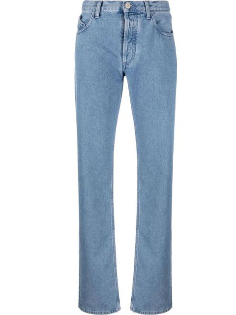 The Attico straight-leg boyfriend jeans - Blue - zdjęcie produktu nr 1