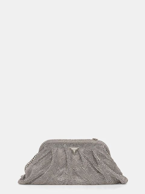 Guess kopertówka ZALINA kolor srebrny HWRY93 50710 - zdjęcie produktu nr 1