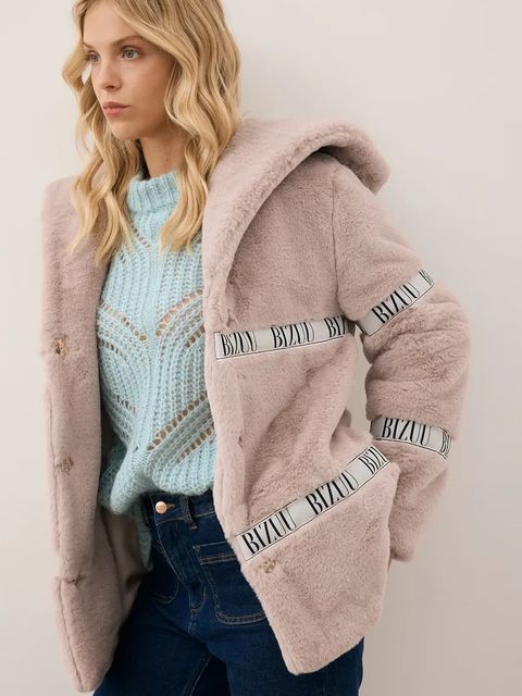 Bizuu kurtka MILANO kolor beżowy przejściowa MILANO BEŻOWY