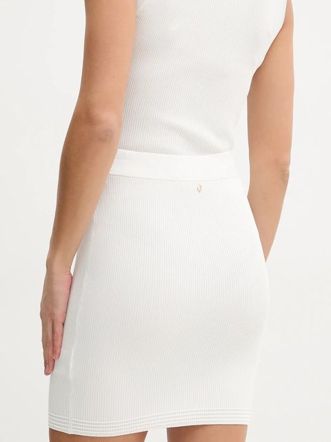 Guess spódnica MALIA kolor biały mini ołówkowa W5GD88 Z3L10