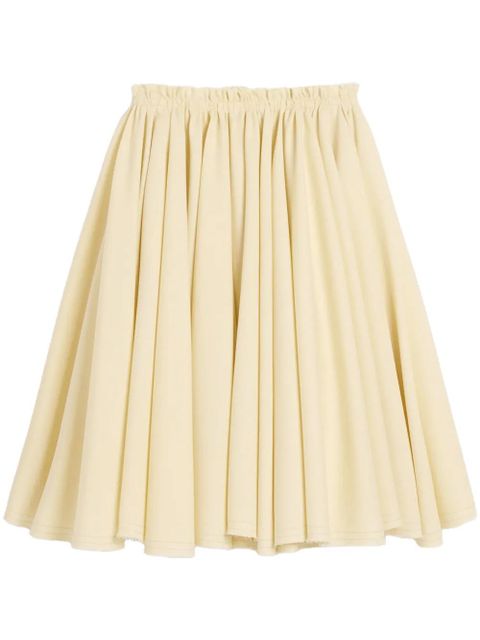 AMI Paris pleated skirt - Neutrals - zdjęcie produktu nr 1