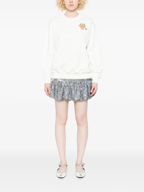 Casablanca logo-print sweatshirt - White - zdjęcie produktu nr 2