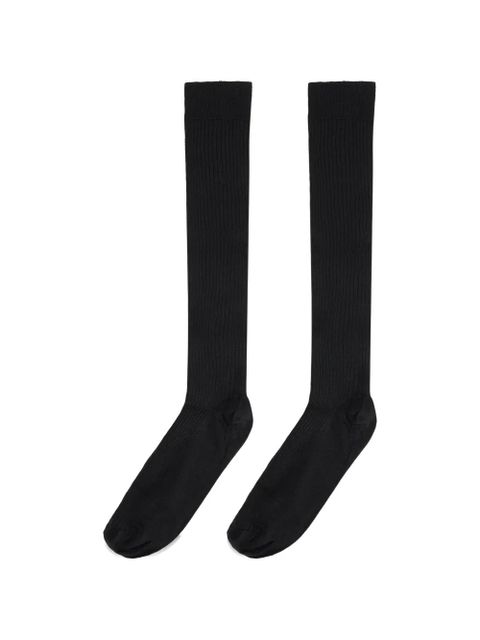 Valentino Garavani ribbed socks - Black - zdjęcie produktu nr 1