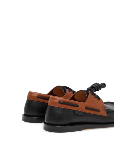 LOEWE leather loafers - Black