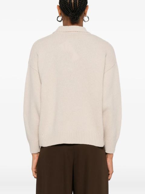 Weekend Max Mara v-neck sweater - Neutrals