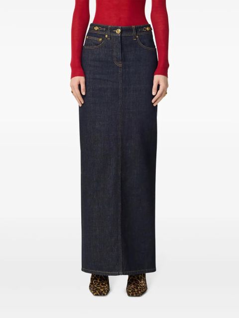 Versace Medusa '95 denim skirt - Blue