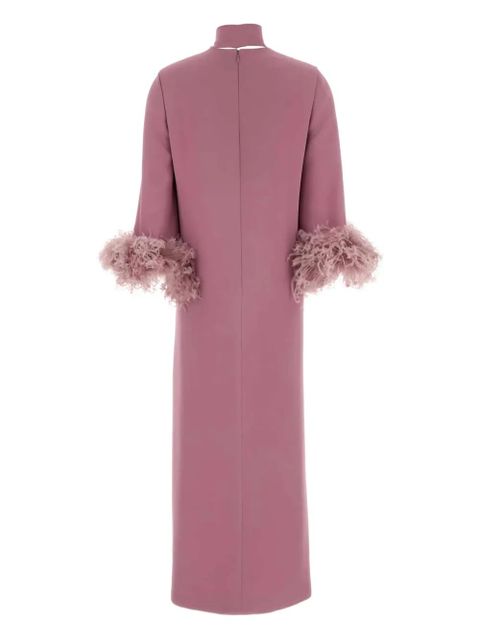 Valentino Garavani bow-detail midi dress - Pink - zdjęcie produktu nr 2