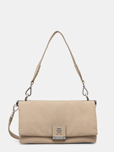 Tommy Hilfiger torebka kolor beżowy AW0AW17725 - zdjęcie produktu nr 1