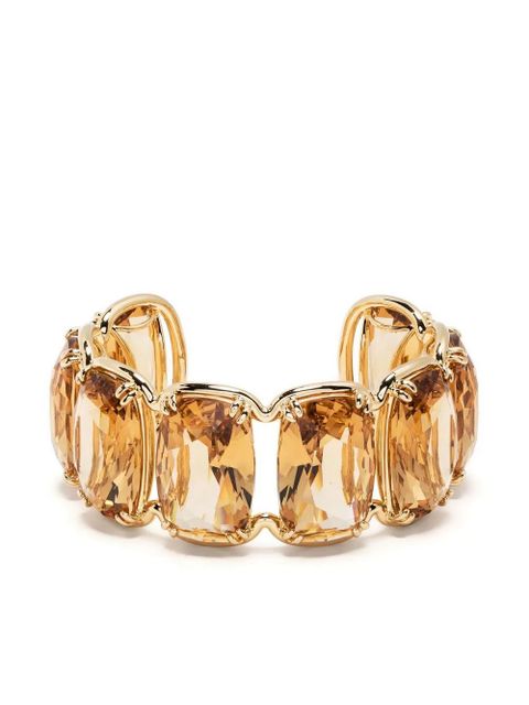 Swarovski Harmonia floating-crystals cuff bracelet - Yellow - zdjęcie produktu nr 1