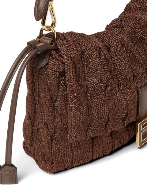FENDI medium Mamma Baguette shoulder bag - Brown