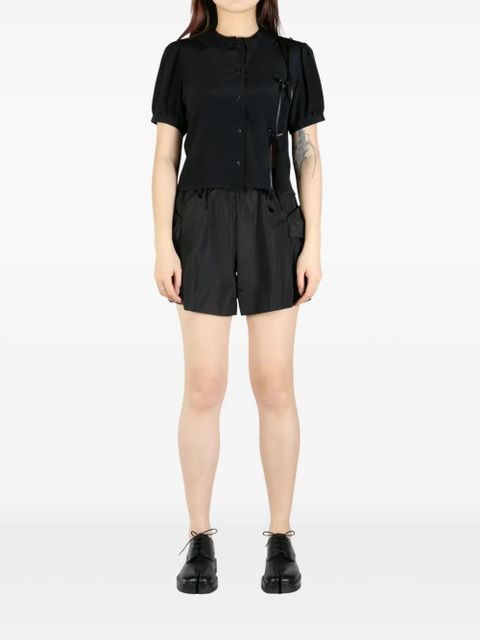 Simone Rocha bow-embellished shirt - Black - zdjęcie produktu nr 2