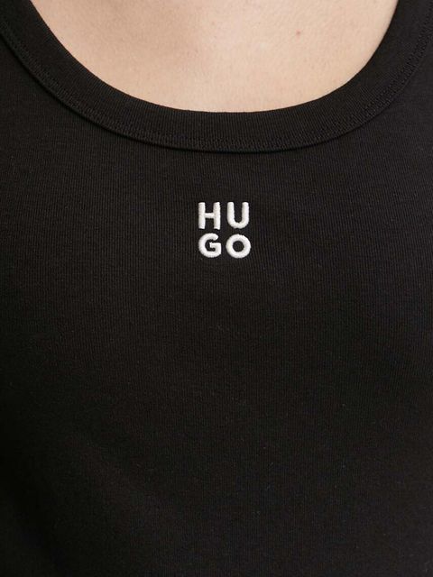 HUGO top damski kolor czarny 50514489 50514489