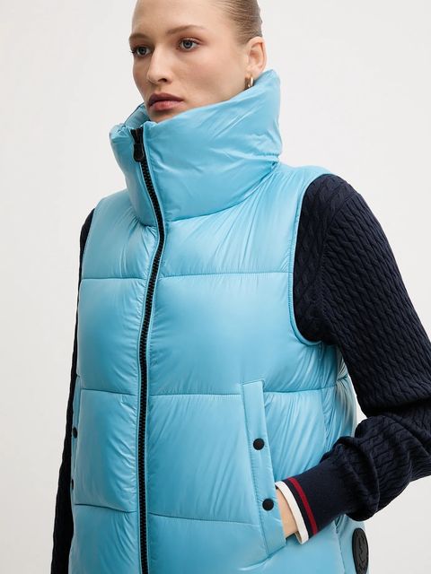 Save The Duck bezrękawnik AMA kolor niebieski zimowy D82333W.LOVE21 - zdjęcie produktu nr 2