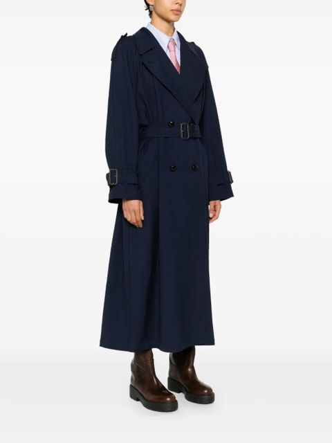 Gucci wool trench coat - Blue