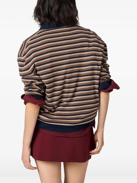 Miu Miu Wool polo shirt - Brown