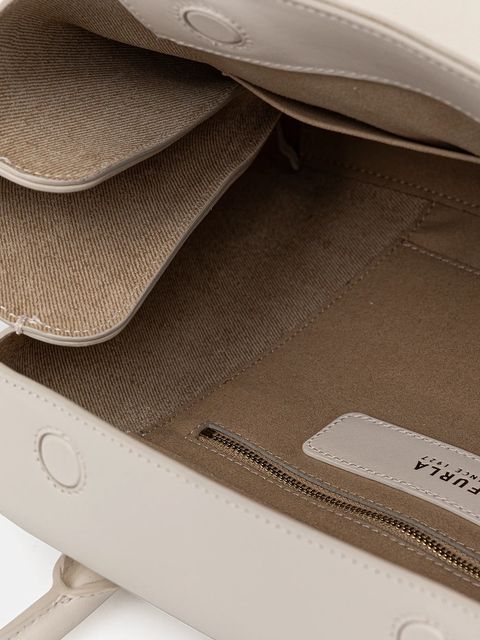 Furla torebka skórzana kolor beżowy WB01606.BX3169.3767S1007