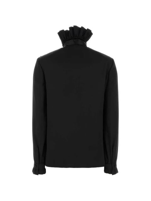 Gucci ruffled-neck blouse - Black - zdjęcie produktu nr 2