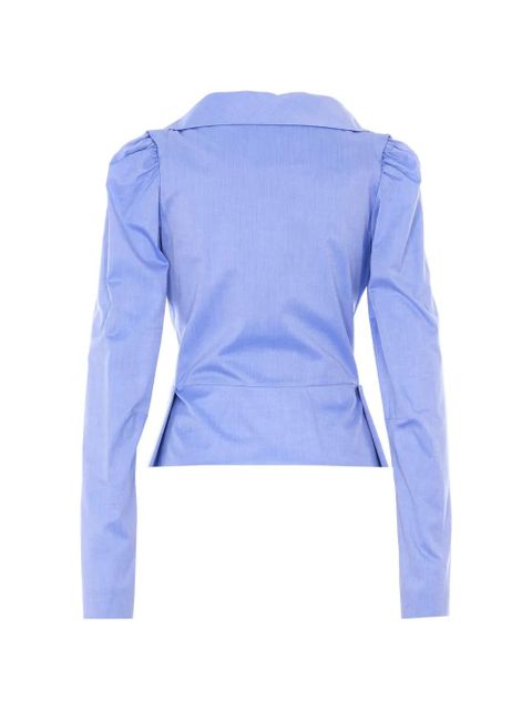 Vivienne Westwood Monday asymmetric button-up shirt - Blue - zdjęcie produktu nr 2