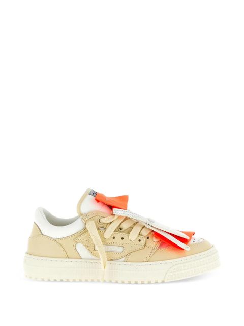 Off-White two-tone low top sneakers - Neutrals - zdjęcie produktu nr 1