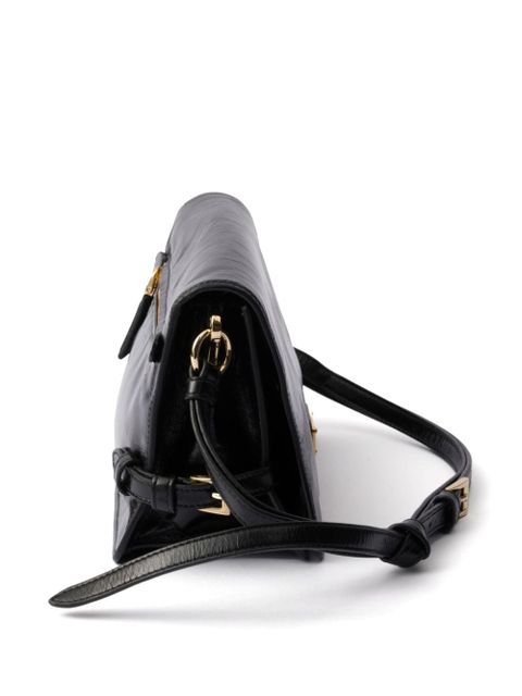 Prada leather shoulder bag - Black
