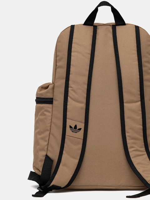 adidas Originals plecak Adicolor kolor brązowy duży gładki JX0238