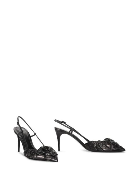 Valentino Garavani 80mm Atelier slingback pumps - Black