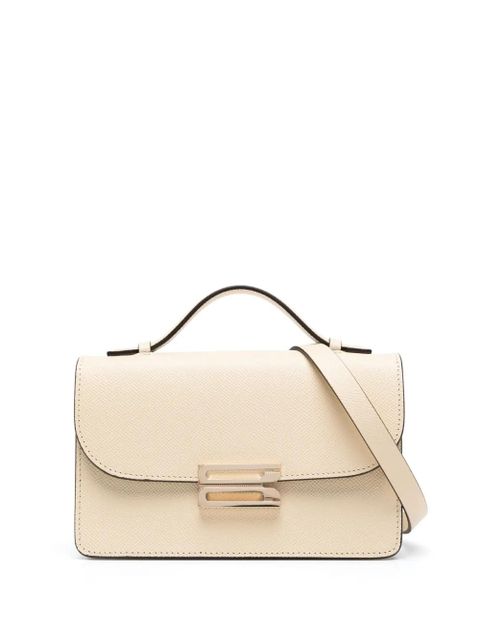 Victoria Beckham grained-leather mini bag - Neutrals - zdjęcie produktu nr 1