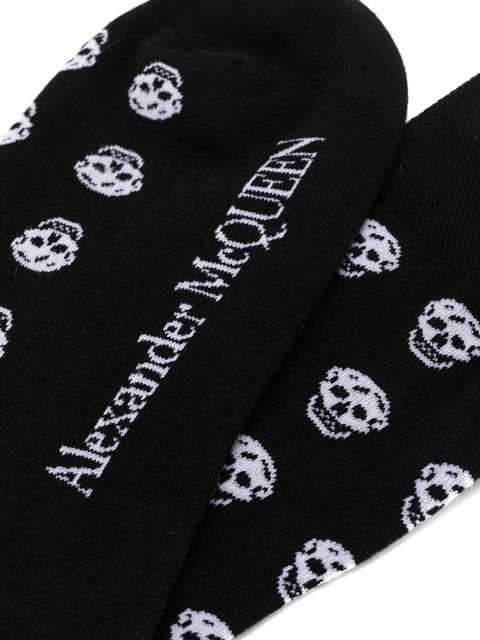 Alexander McQueen Skull socks - Black - zdjęcie produktu nr 2