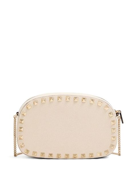 Valentino Garavani Rockstud embellished cross bag - Neutrals - zdjęcie produktu nr 1